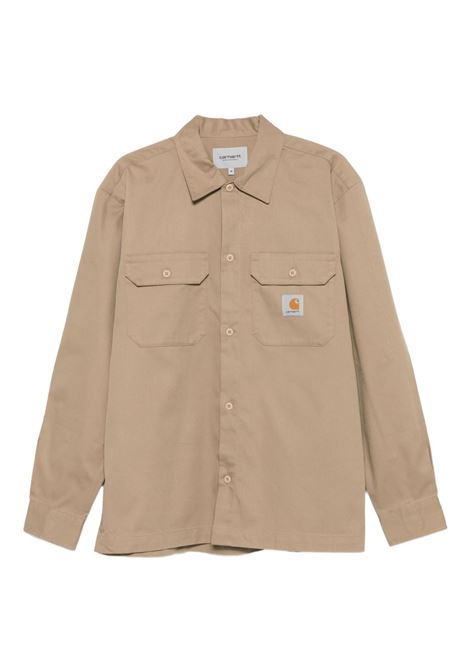 camicia s/l craft uomo beige CARHARTT WIP | I0338148Y.XX